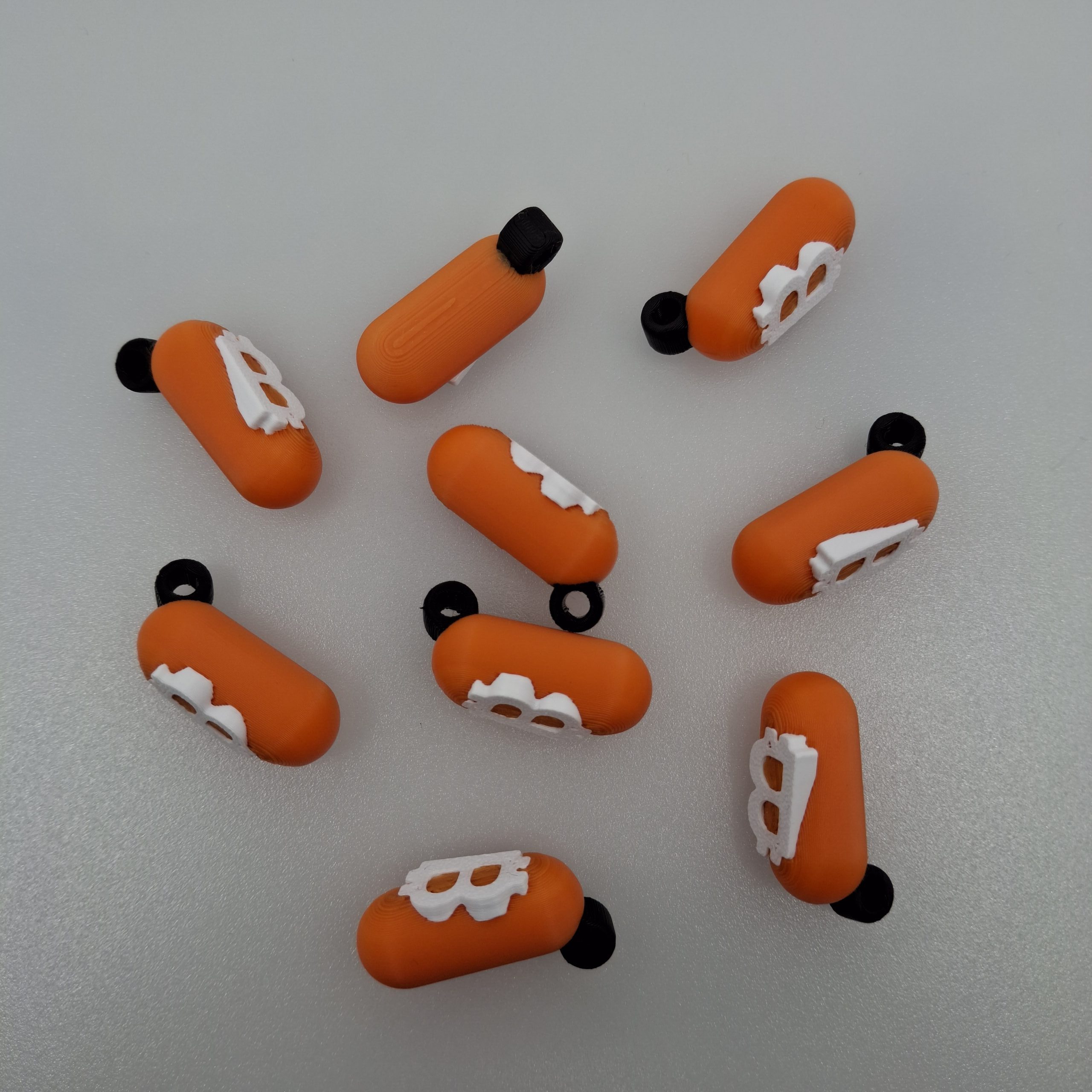 Bitcoin Schlüsselanhänger "Orange Pill" – Bild 2