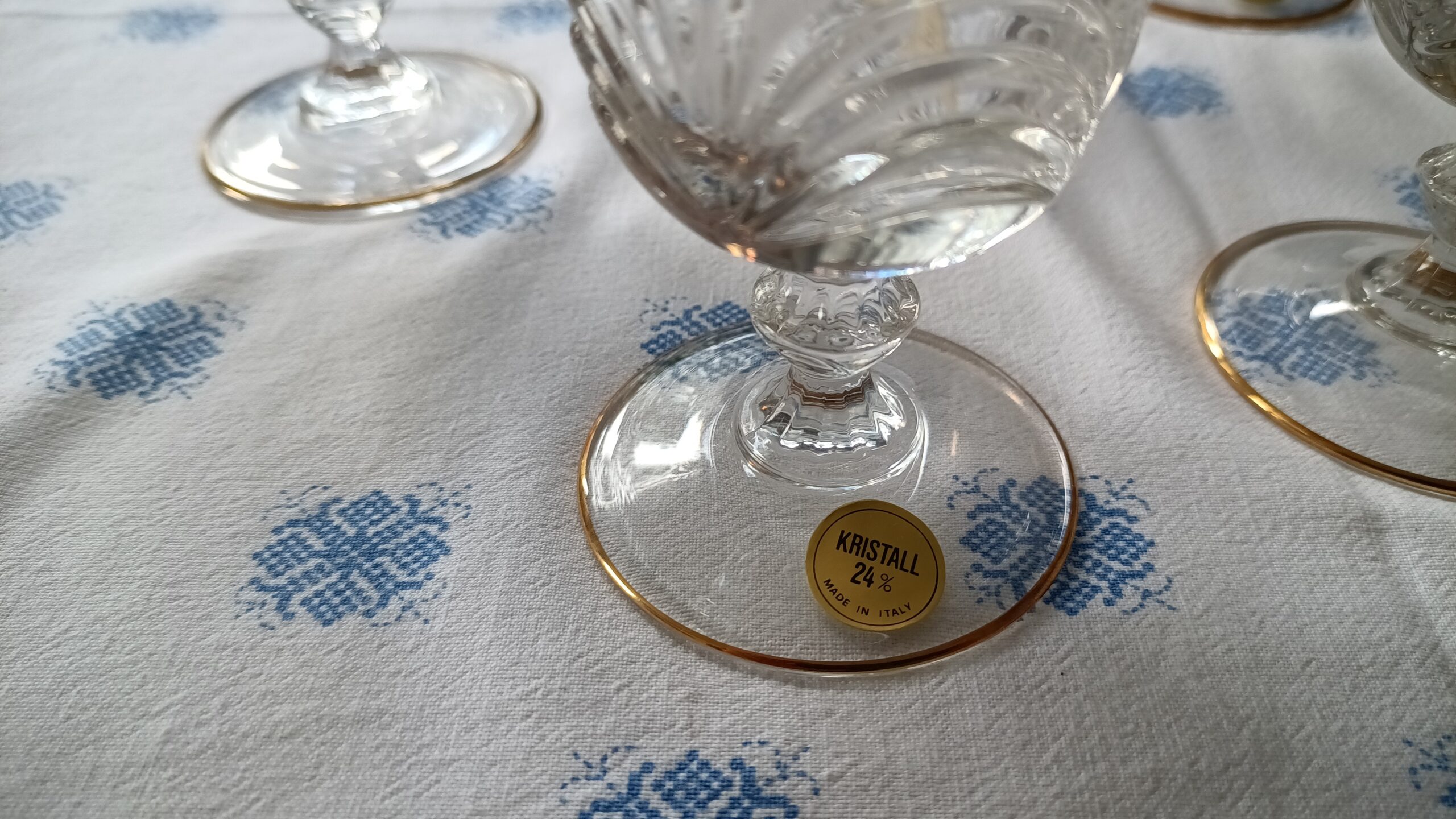 Venizianisches 24%-Bleikristallglas-Set 37-teilig (neuer Preis) – Bild 6