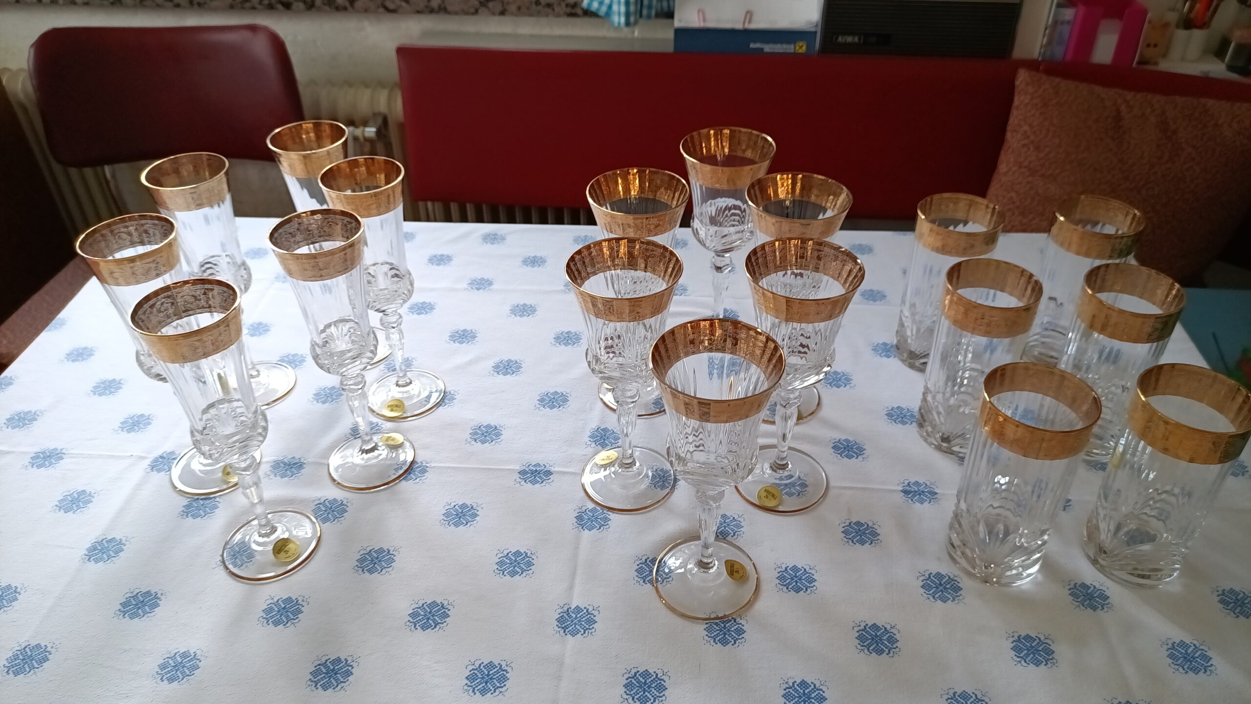 Venizianisches 24%-Bleikristallglas-Set 37-teilig (neuer Preis) – Bild 7