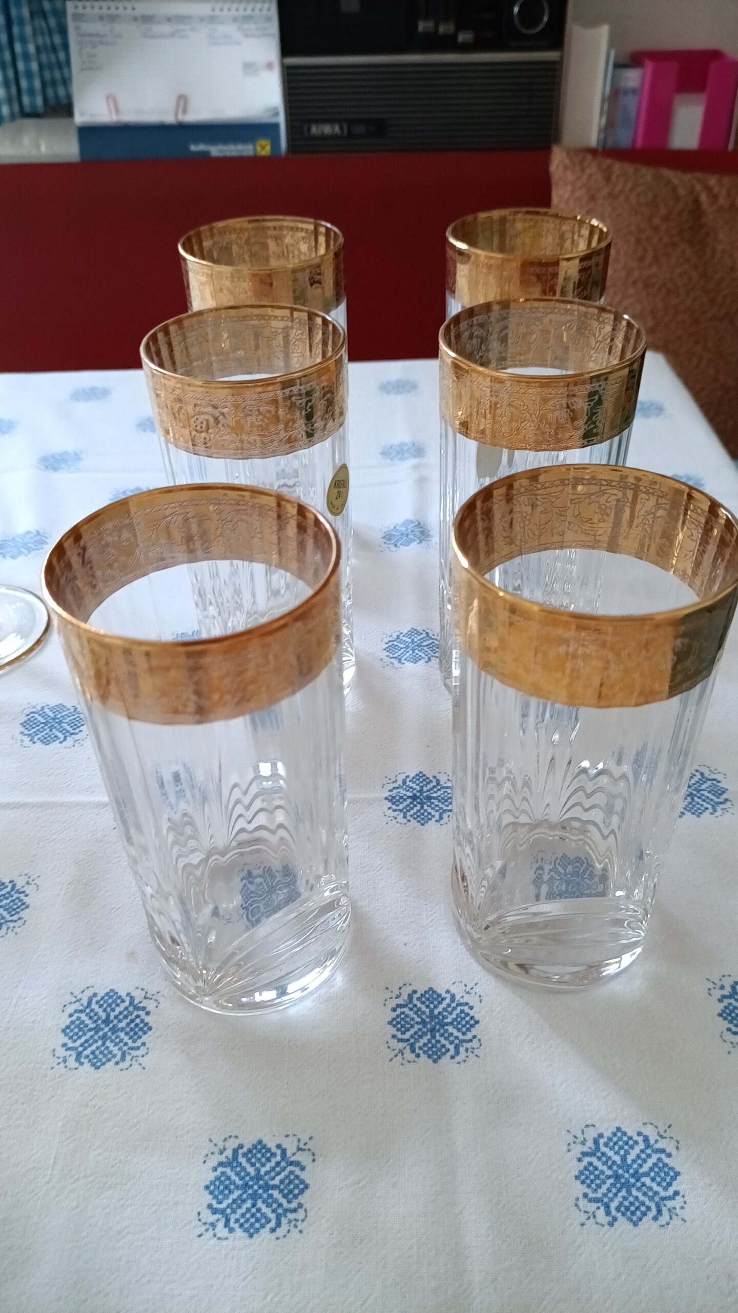 Venizianisches 24%-Bleikristallglas-Set 37-teilig (neuer Preis) – Bild 8