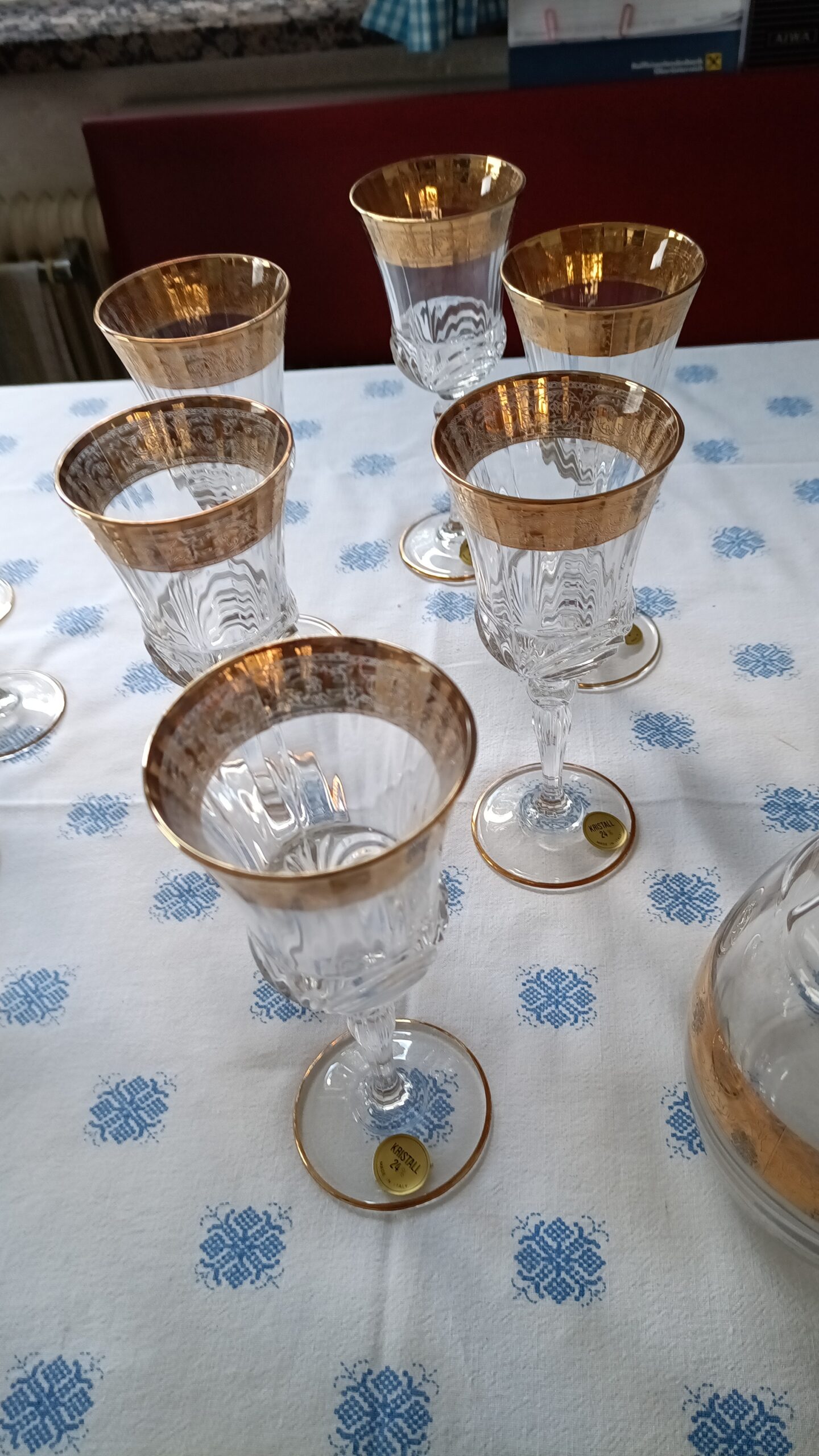 Venizianisches 24%-Bleikristallglas-Set 37-teilig (neuer Preis) – Bild 15