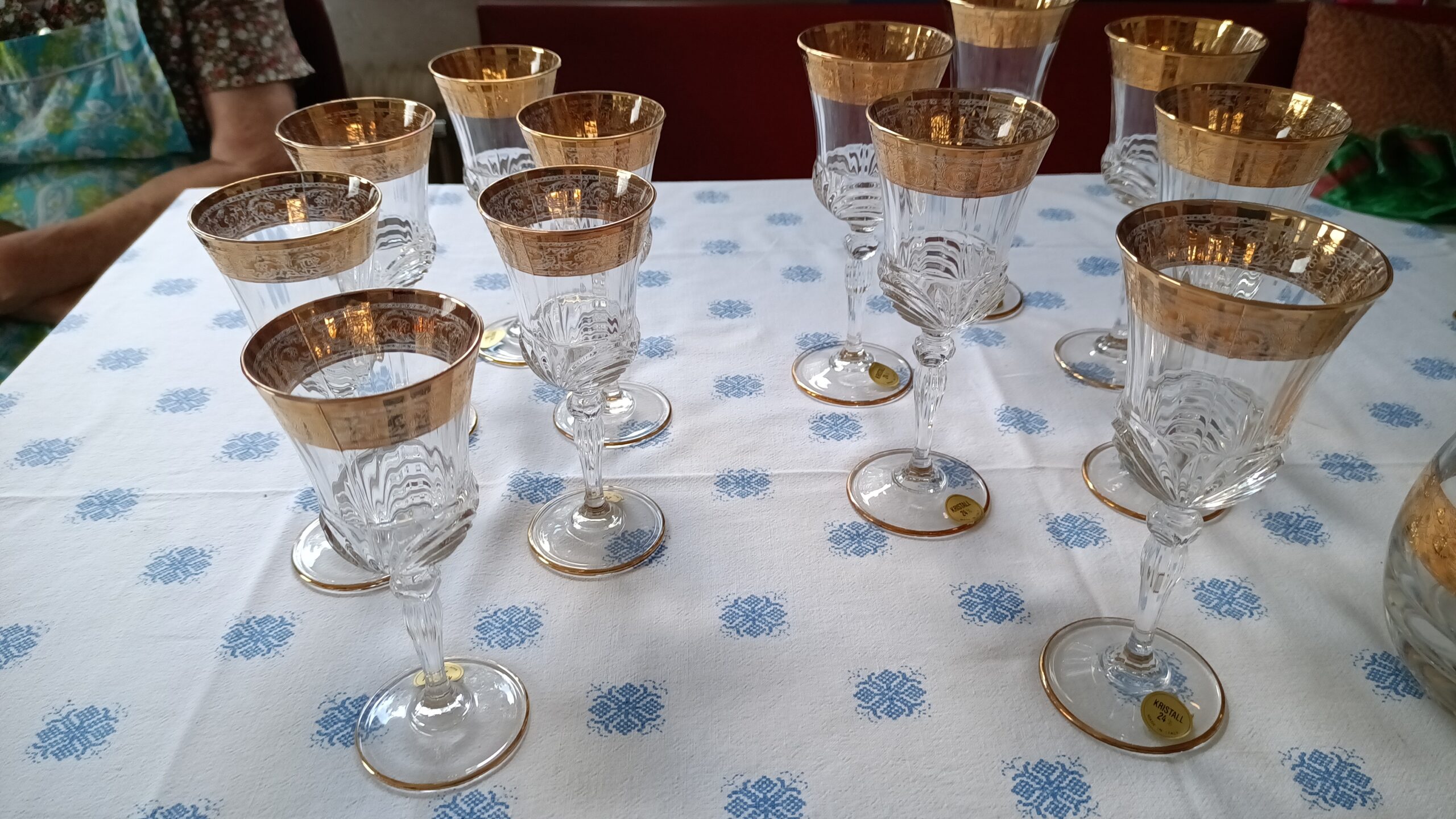 Venizianisches 24%-Bleikristallglas-Set 37-teilig (neuer Preis) – Bild 17
