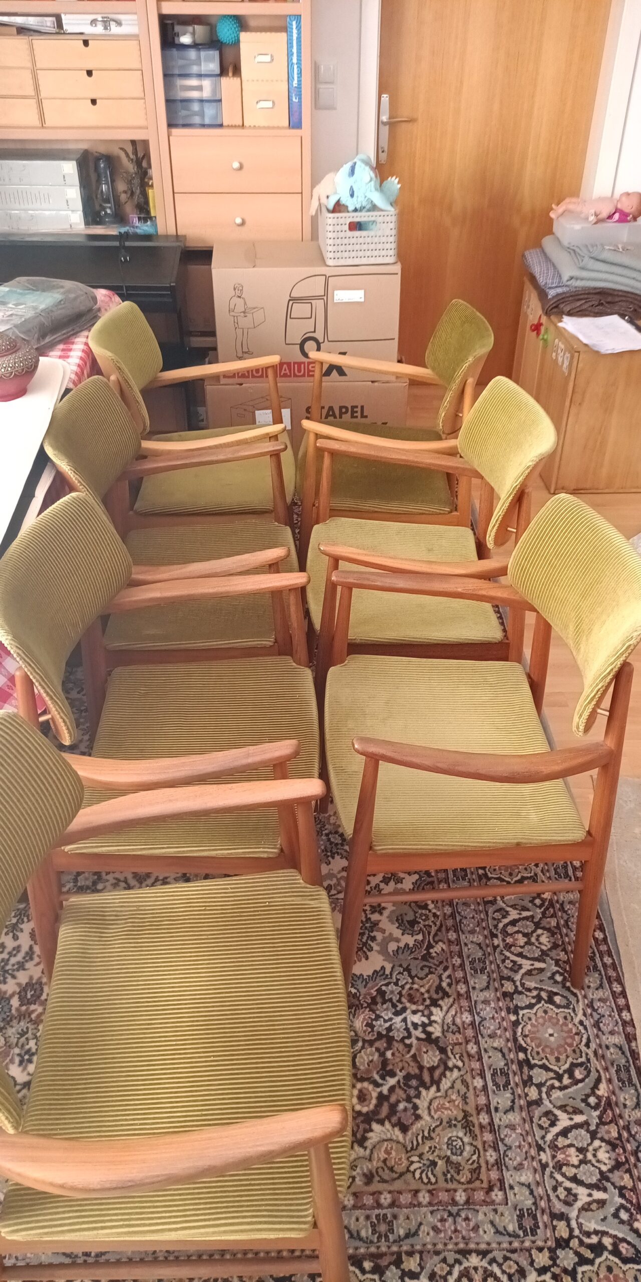 Wiesner & Hager Vintage Sessel-Teak-/Buche (neuer Preis) – Bild 4
