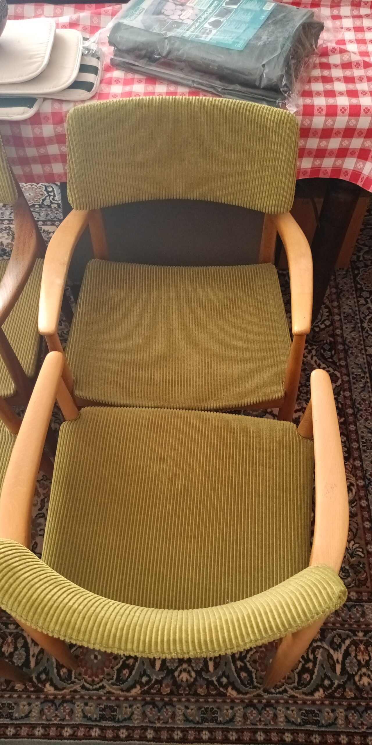 Wiesner & Hager Vintage Sessel-Teak-/Buche (neuer Preis) – Bild 5