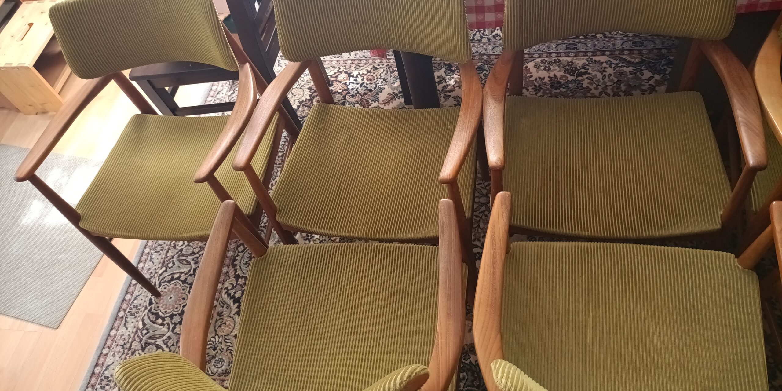 Wiesner & Hager Vintage Sessel-Teak-/Buche (neuer Preis) – Bild 8