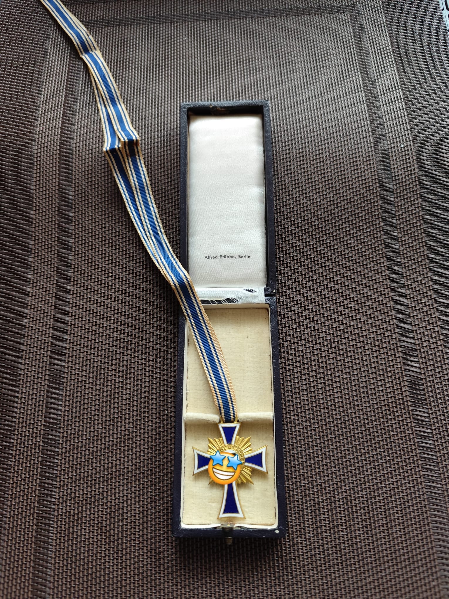 Ehrenkreuz der deutschen Mutter 3.Stufe Gold mit Etui