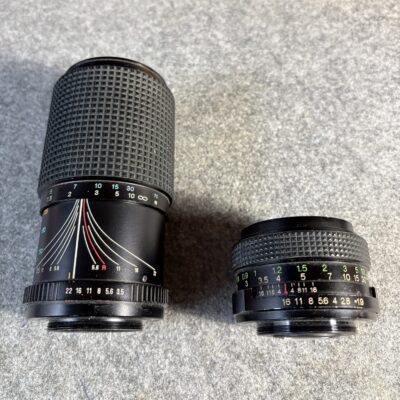 2 Objektive mit M42-Anschluss