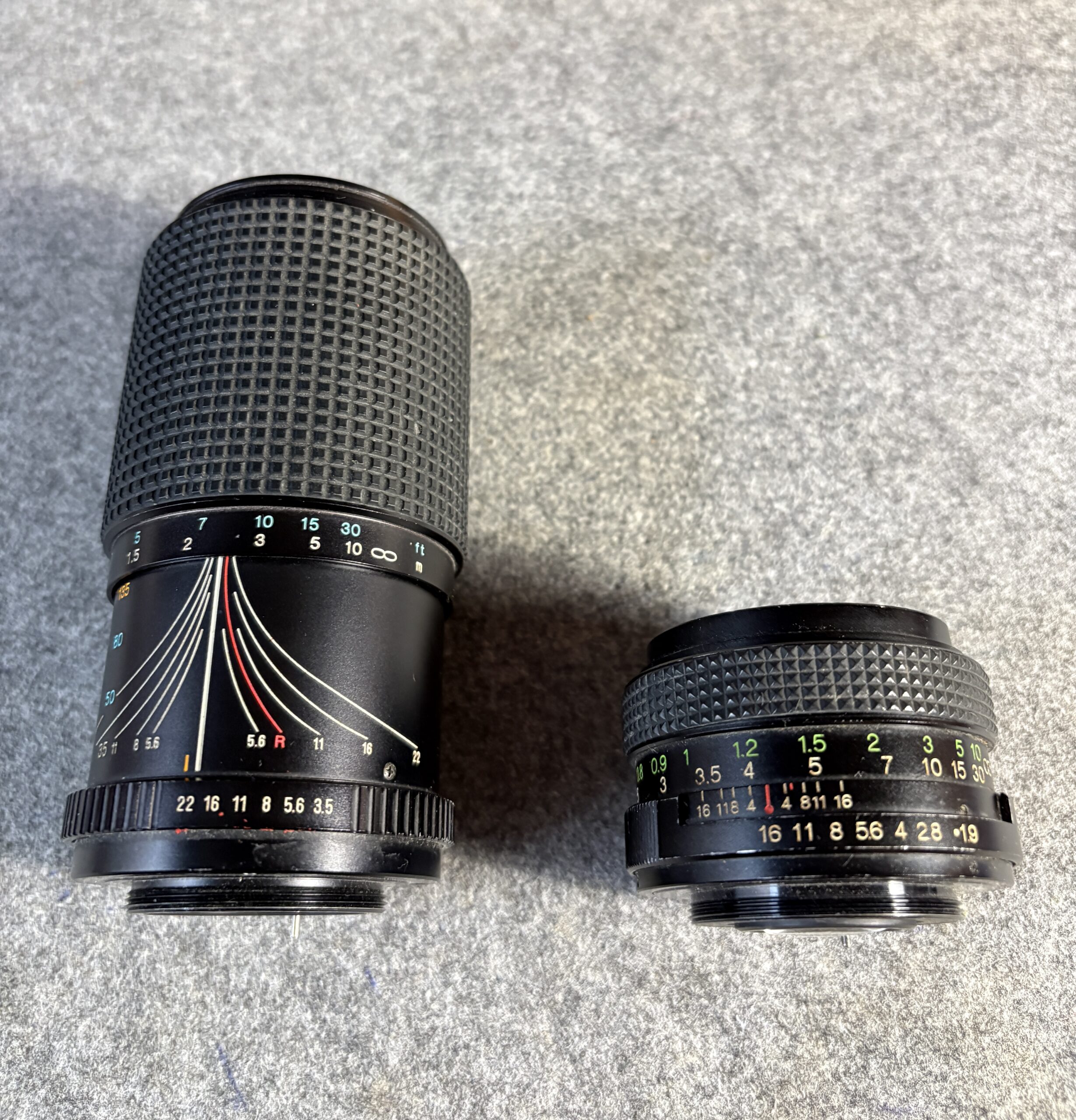 2 Objektive mit M42-Anschluss