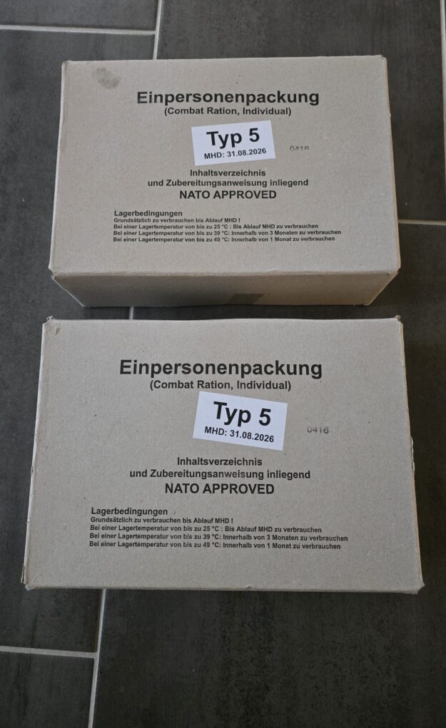 Bundeswehr EPA Typ 5 ( Vegetarisch )