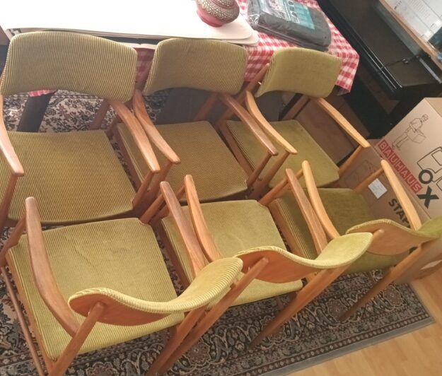Wiesner & Hager Vintage Sessel-Teak-/Buche (neuer Preis)