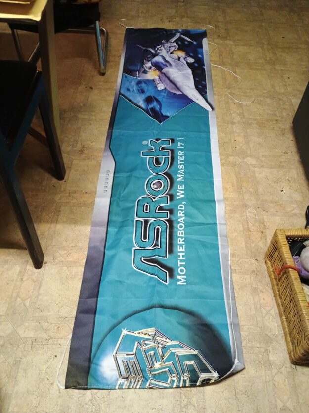 AS ROCK Werbe Banner Groß