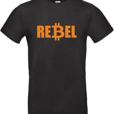 REBEL - T-Shirt schwarz - Herren