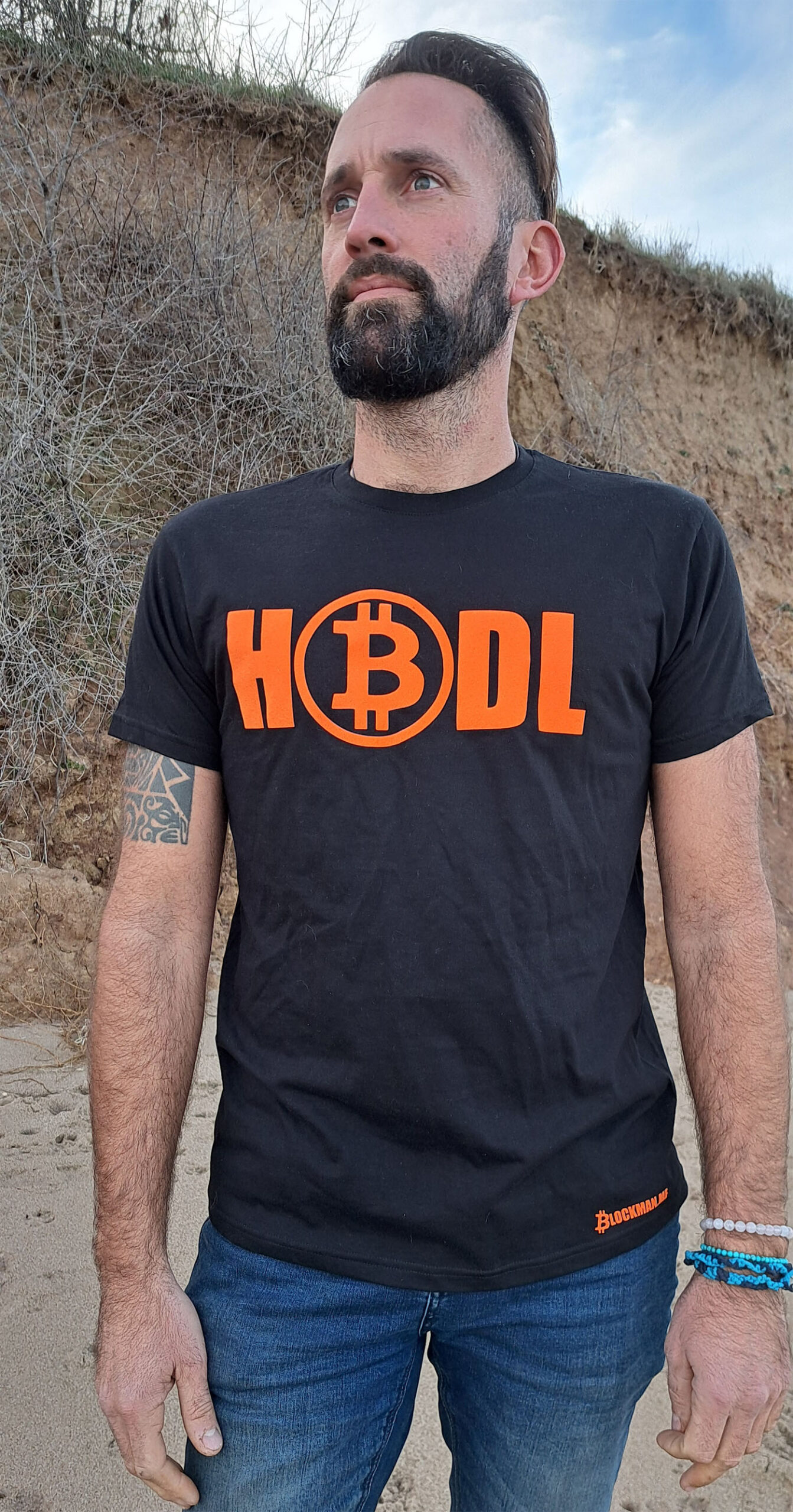 HODL - T-Shirt schwarz - Herren – Bild 2