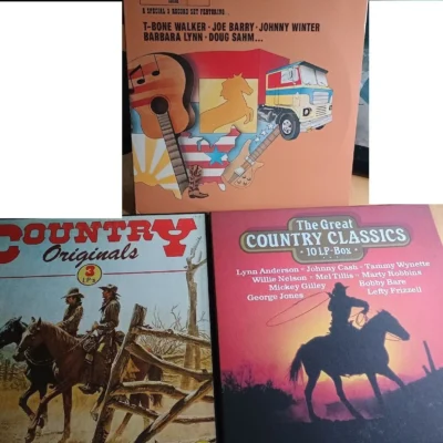 Classic Country LP Sammlung Ca. 98 LP´s