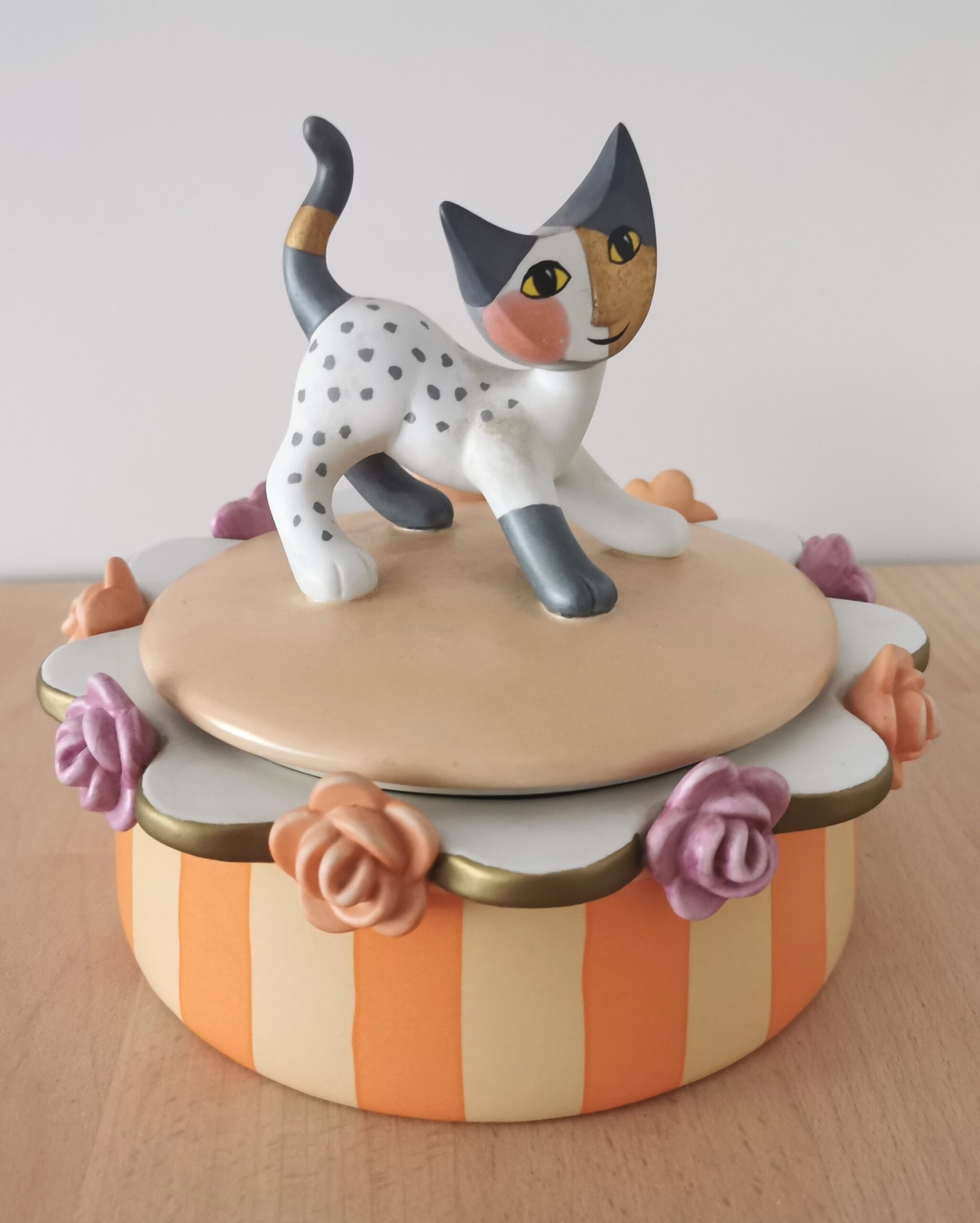 Große Deckel Dose Rosina Wachtmeister Katze Lara Top Deko