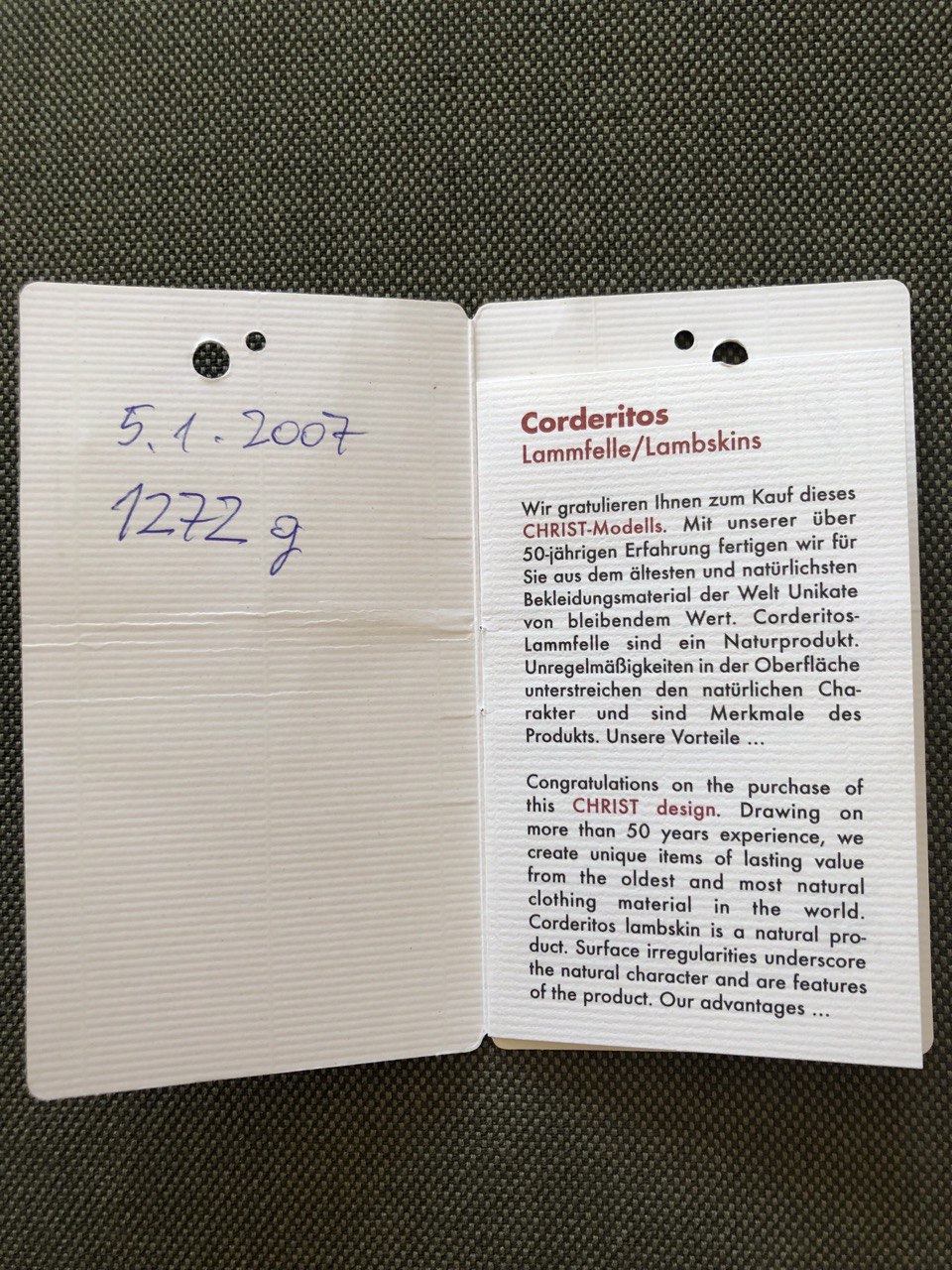CHRIST Lammfellmantel „Corderitos“ – Größe 44 – Jacke Damen Pelzkragen Kapuze – Bild 9