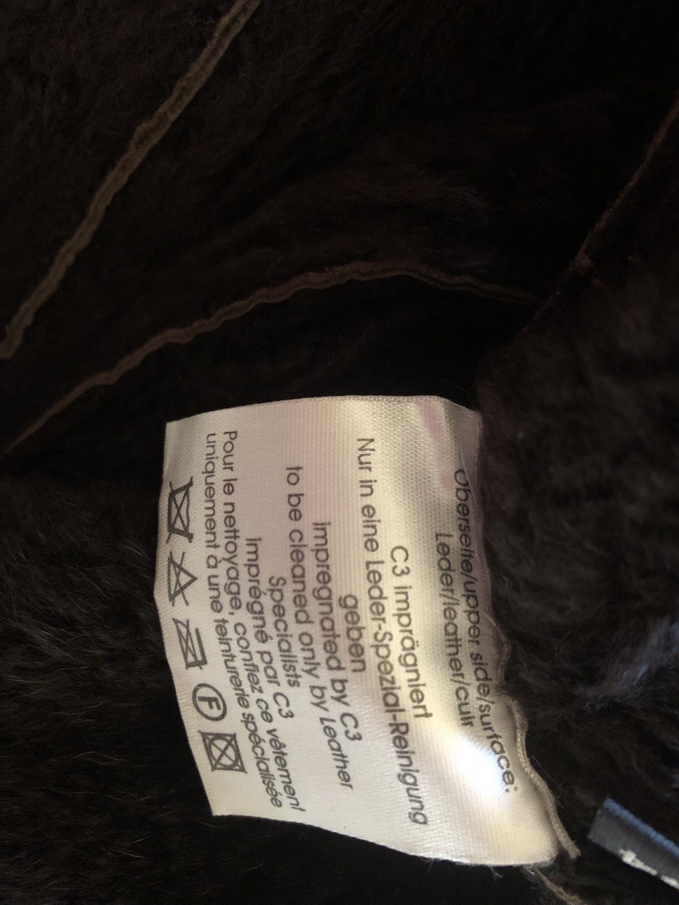 CHRIST Lammfellmantel „Corderitos“ – Größe 44 – Jacke Damen Pelzkragen Kapuze – Bild 8