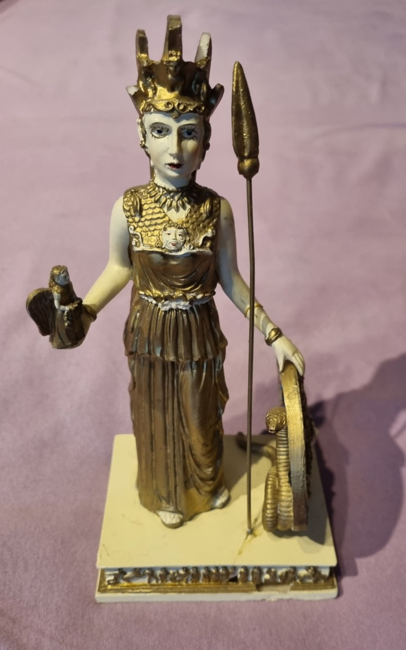Athena Goddess Figurine from Parthenon in Nashville – Bild 10