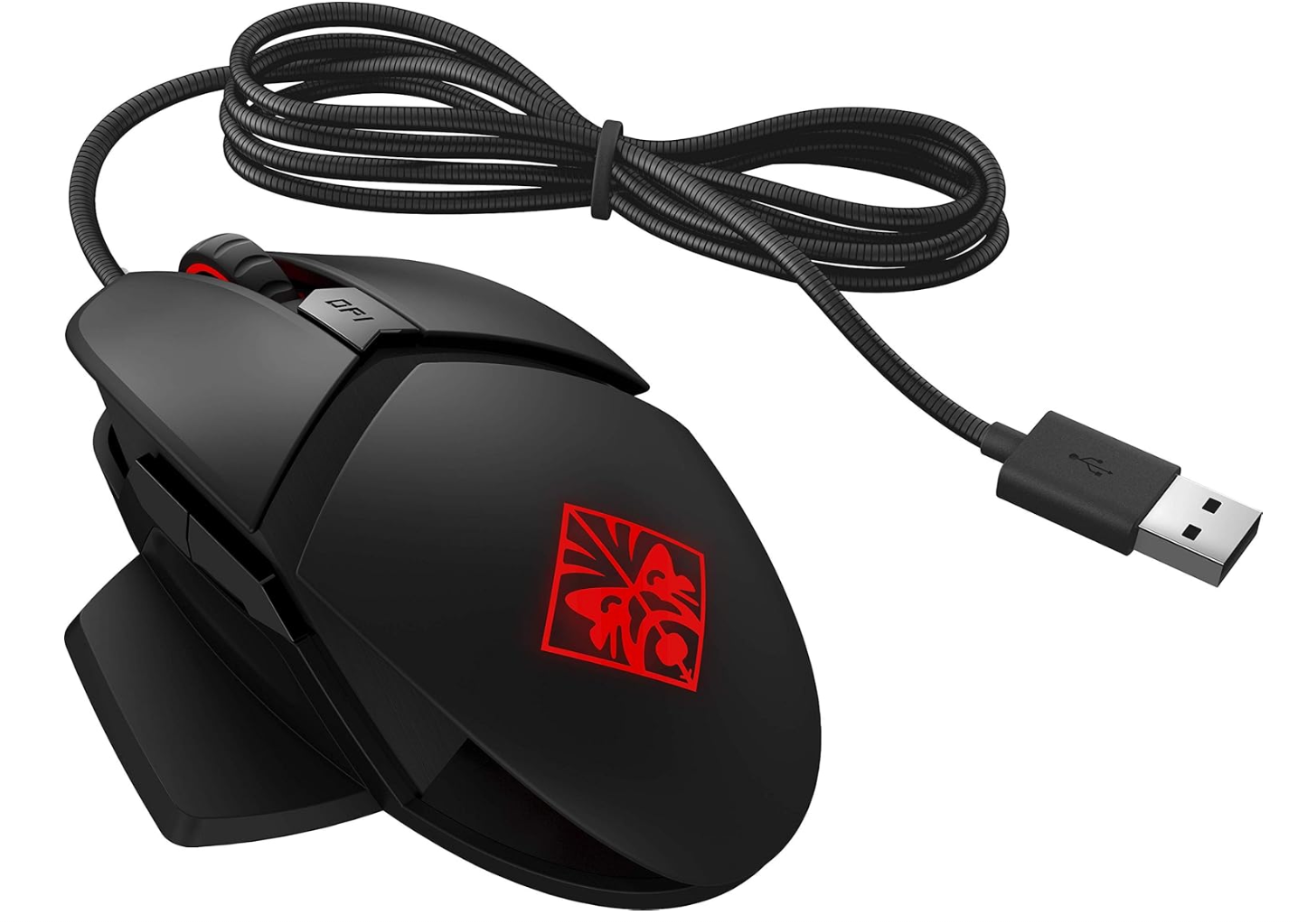 OMEN Reactor Gaming Maus, schwarz – Bild 4
