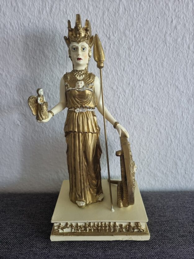 Athena Goddess Figurine from Parthenon in Nashville