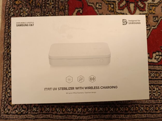 SAMSUNG IT FIT UV STERILIZER WITH WIRELESS CHARGING