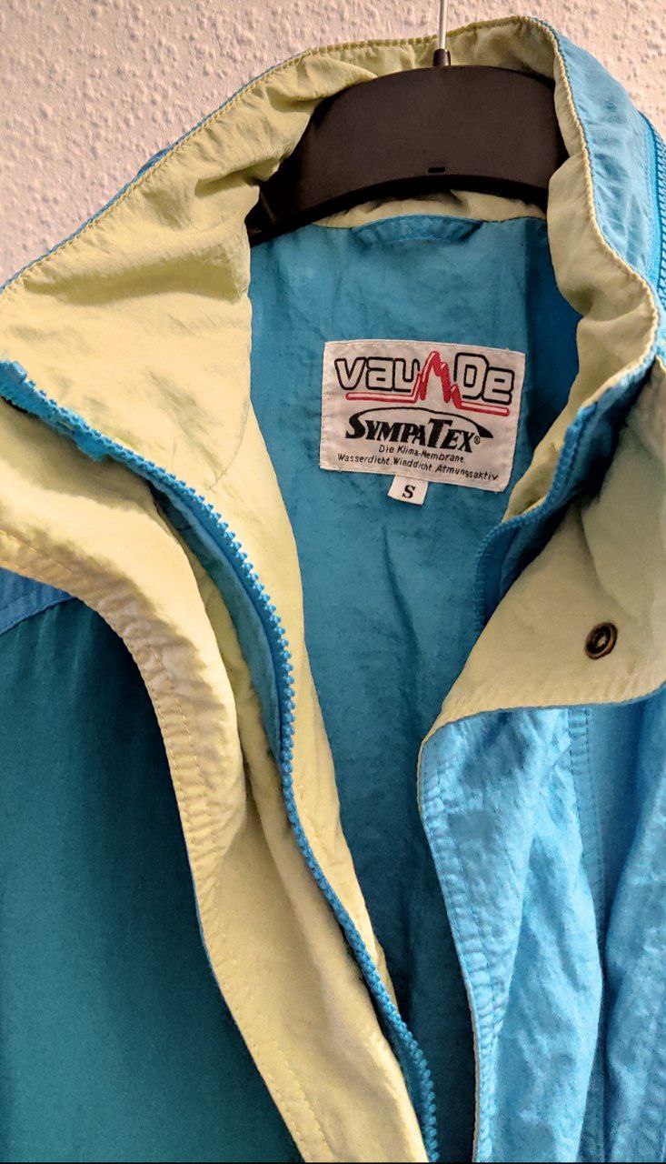 Vaude Sympatex Skijacke | Größe S | Blau 80er 90er Jacke Vintage – Bild 7