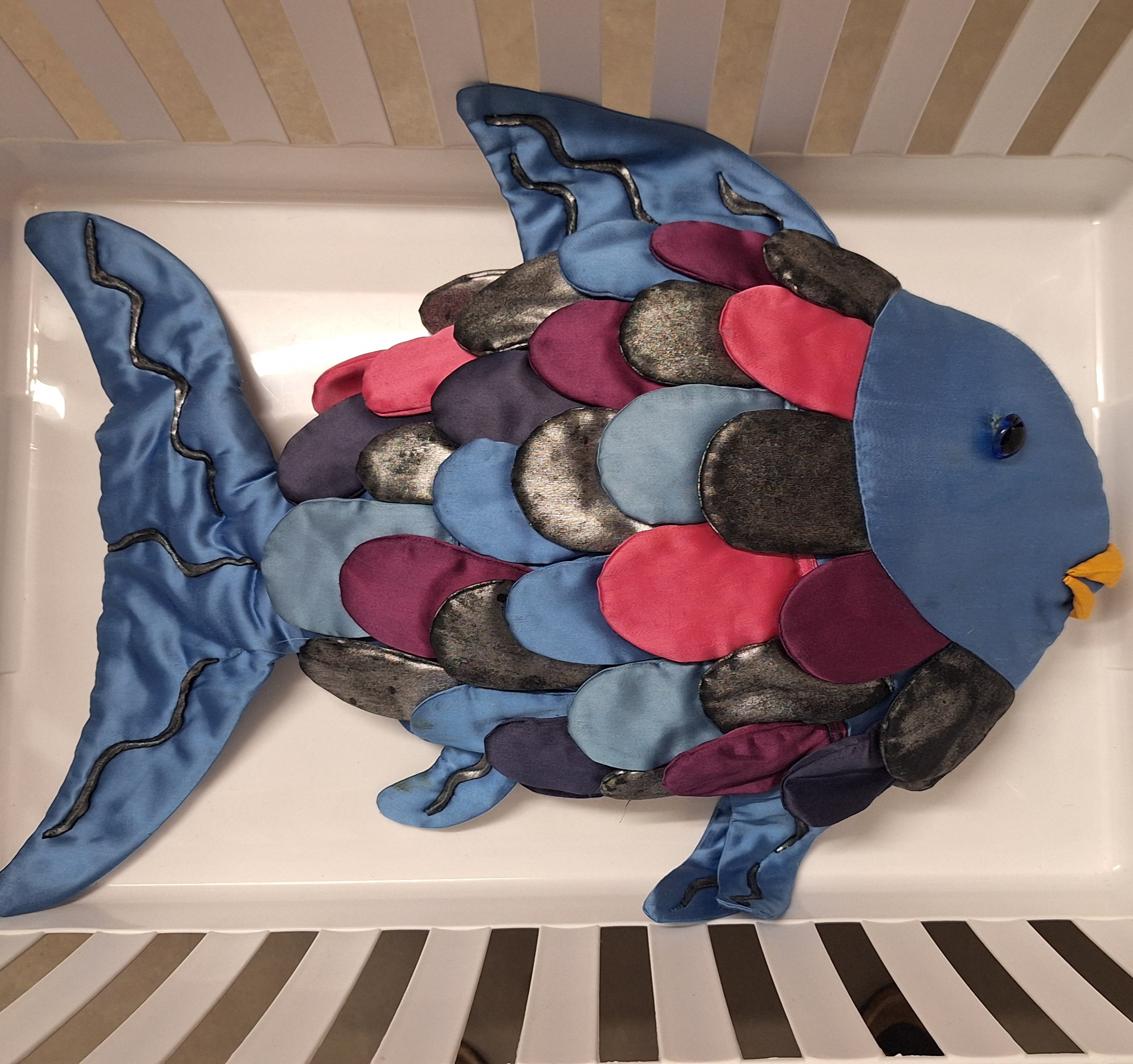 Regenbogenfisch Kuscheltier Plüsch
