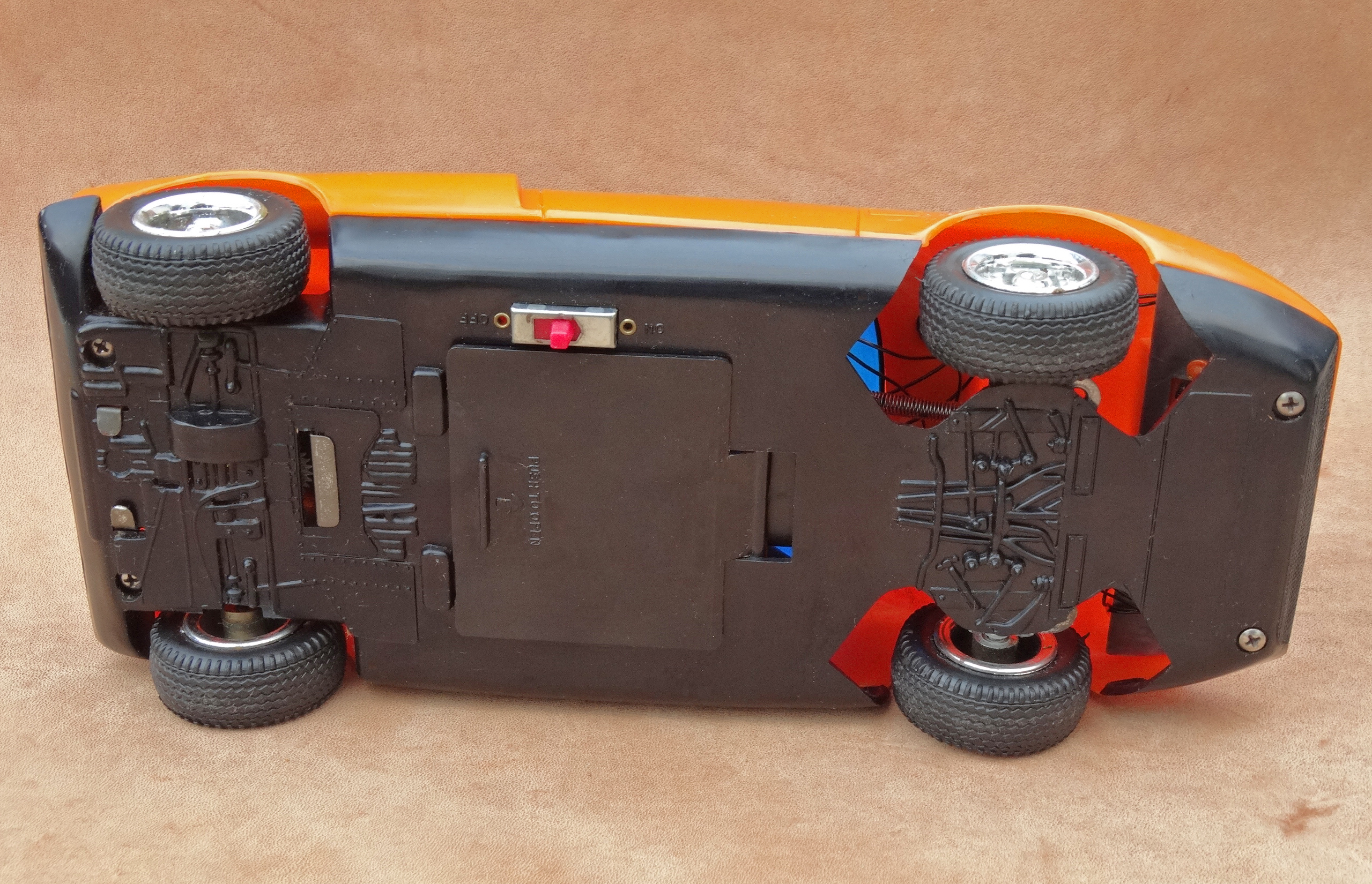 Vintage Spielzeugauto, Mercedes C 111, „Computer Car“ um 1970 – Bild 7