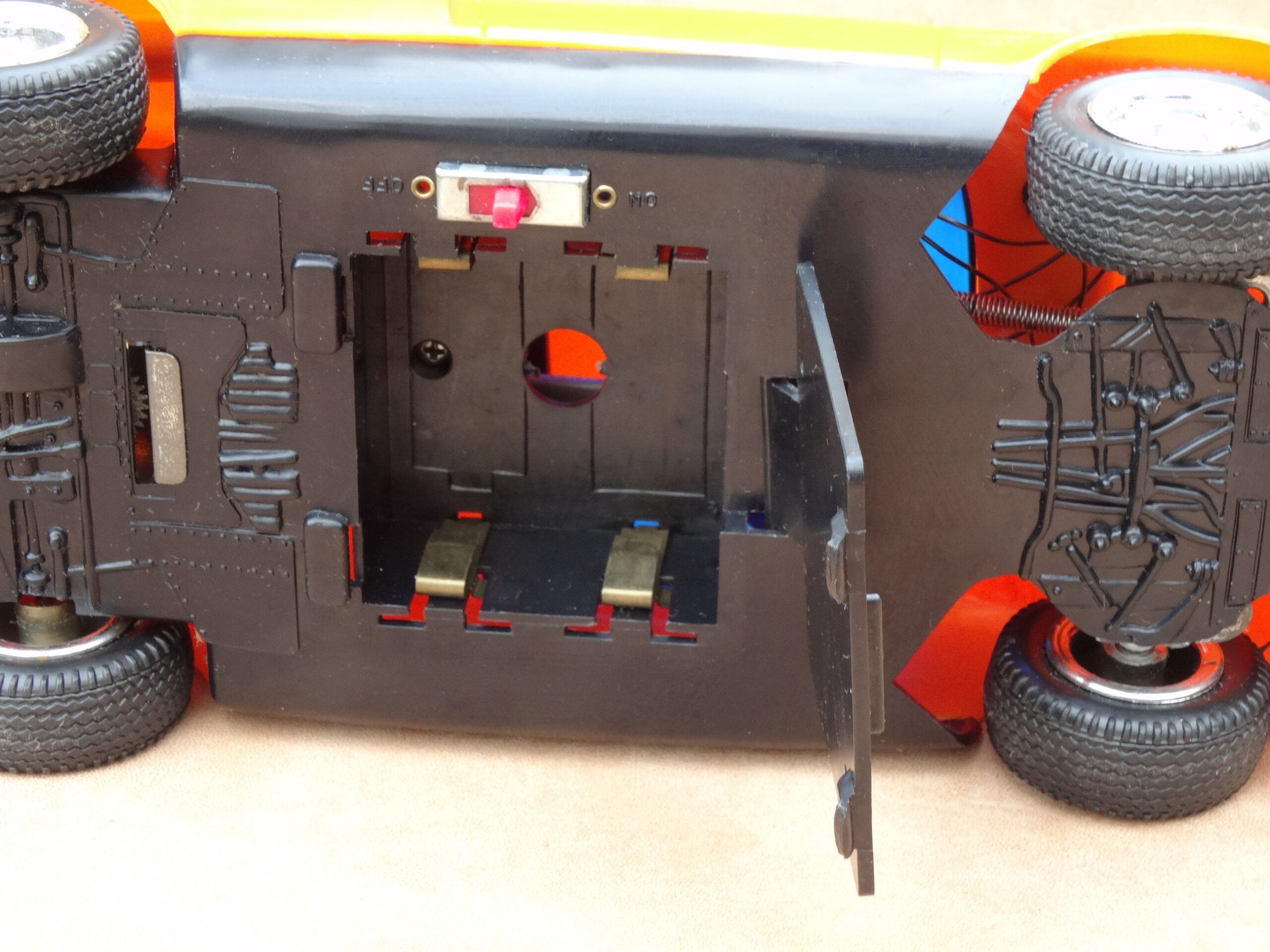 Vintage Spielzeugauto, Mercedes C 111, „Computer Car“ um 1970 – Bild 8