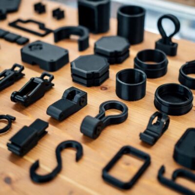 Custom 3D-Druck Service – Ersatzteile, Clips & Gadgets in Schwarz