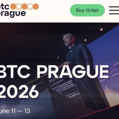 2 x Tickets BTC Prague 2026 - Bitcoin Konferenz