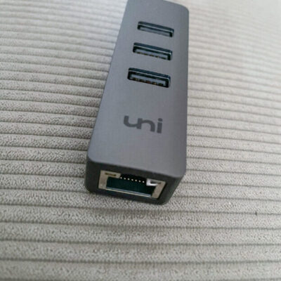 uni Gigabit Ethernet Hub – 3× USB 3.0 Adapter